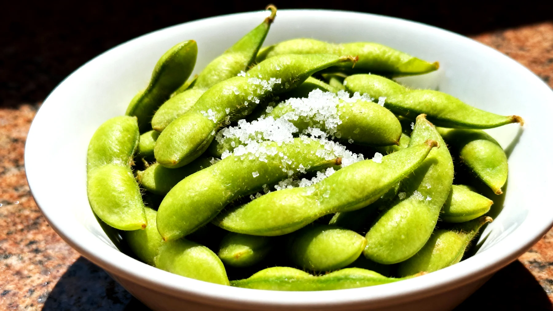 Edamame (fagioli di soia verdi)"
